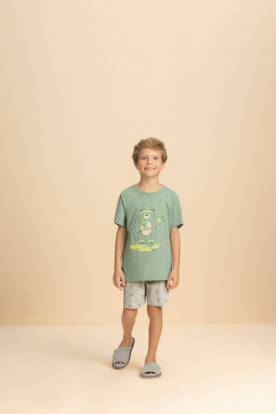 Pijama Regata Masculino Juvenil Tennis Club