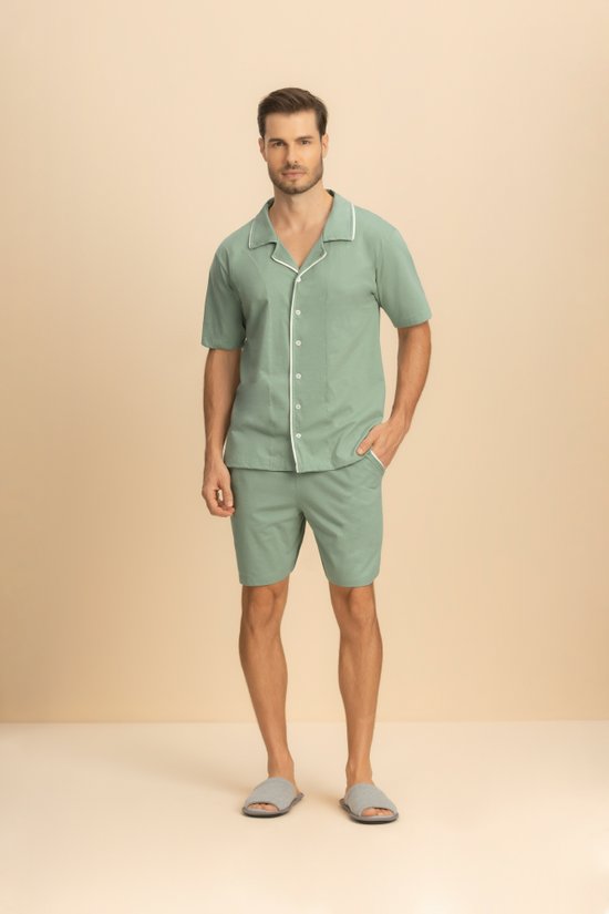 Pijama Curto Aberto Masculino Tennis Club