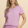 pijama manga curta feminino ternura