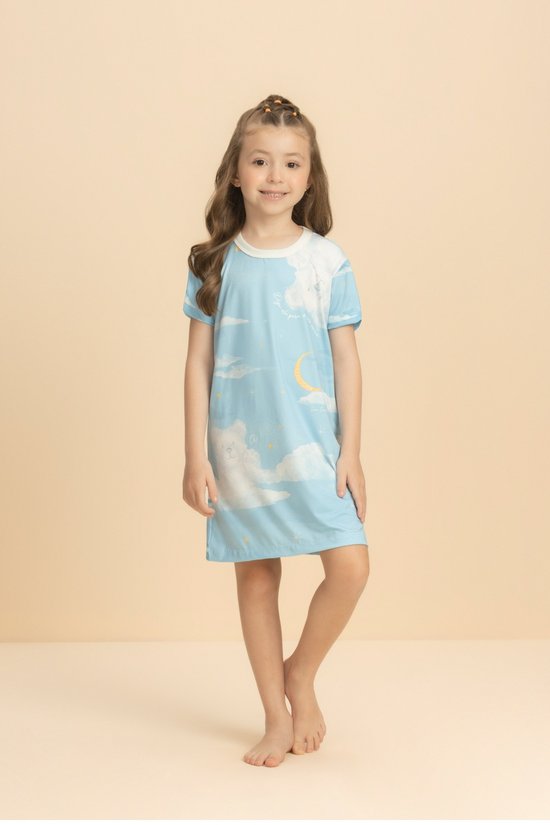 Camisola Manga Curta Infantil Amanhecer