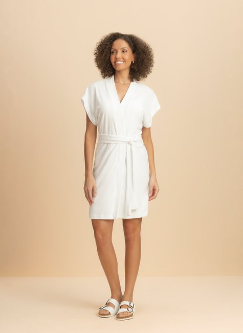 robe feminino branco