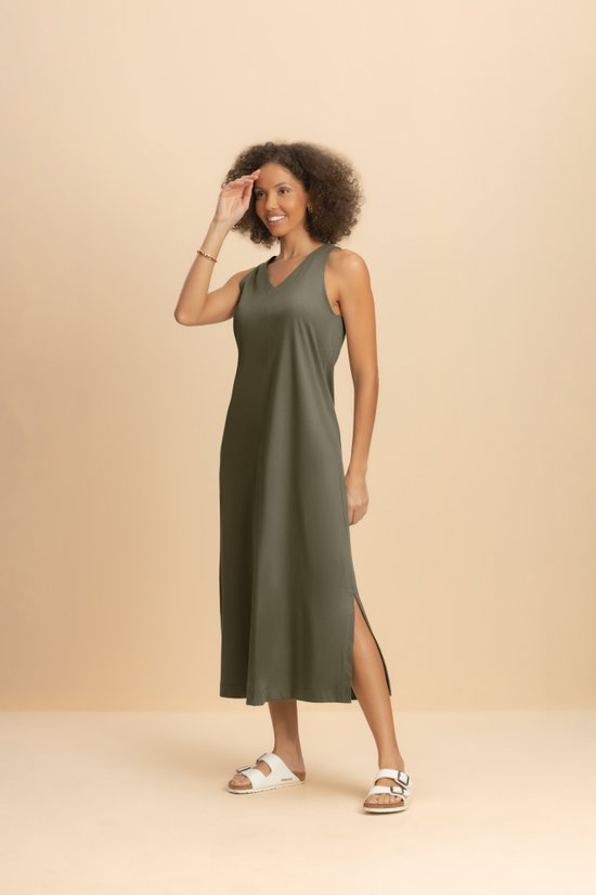 Vestido Regata Midi Olivini