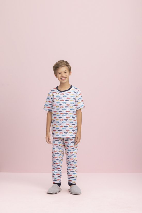 Pijama Manga Curta Juvenil Racing