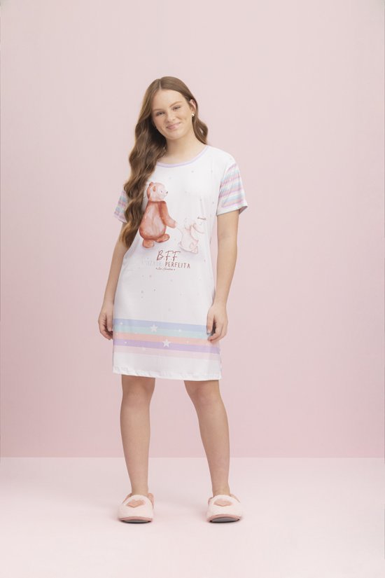 Camisetão Confy Com Saquinho Amizade