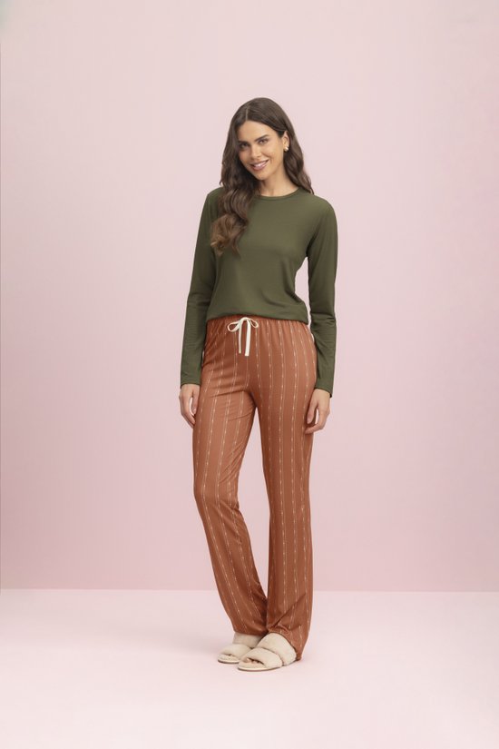 Pijama Longo Feminino Adulto  Fases