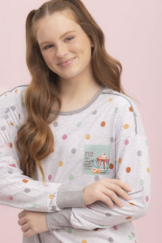 Camisola Manga Longa Chocolate 