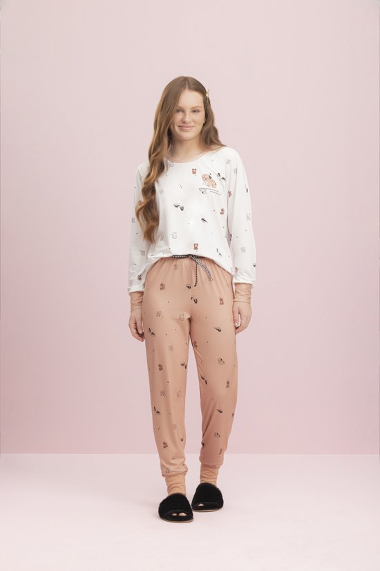 Pijama Longo Feminino Pet Lover 