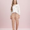pijama longo feminino pet lover