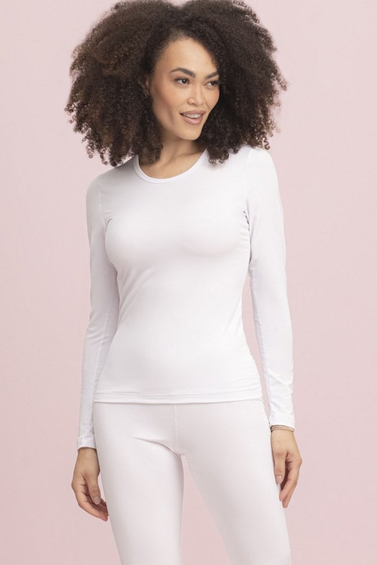 Blusa Manga Longa Térmica Branca 