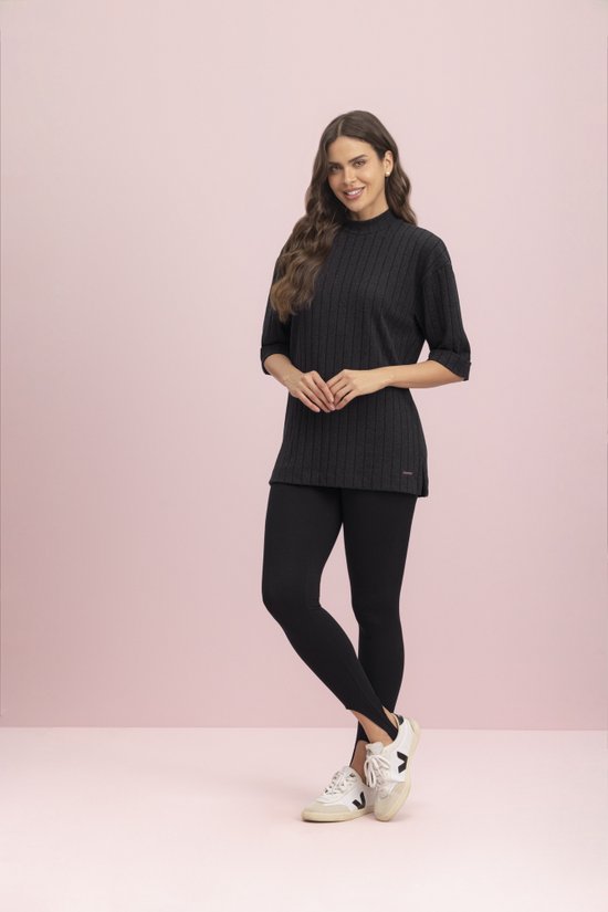 Conjunto Feminino Leggin Fuseau Preto