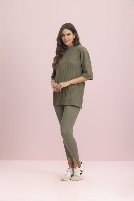 Conjunto Feminino Leggin Fuseau Olivine