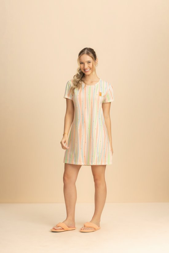 Camisola Manga Curta Brilhar 