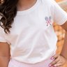 t shirt manga curta infantil tennnis
