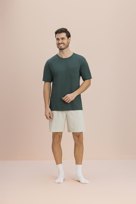 Pijama Curto Masculino Conforto 