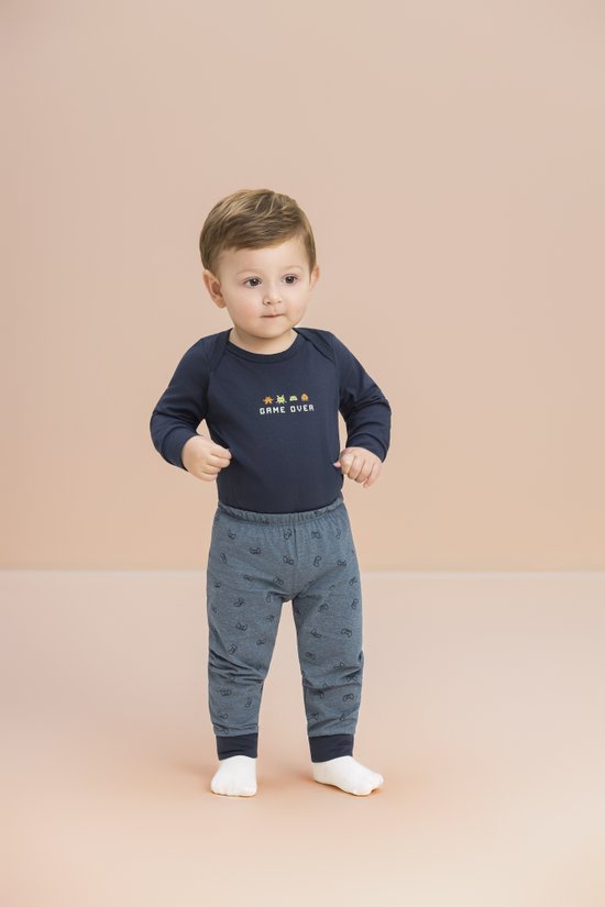 Conjunto Body Bebê Com Calça Masculino Vídeo Game