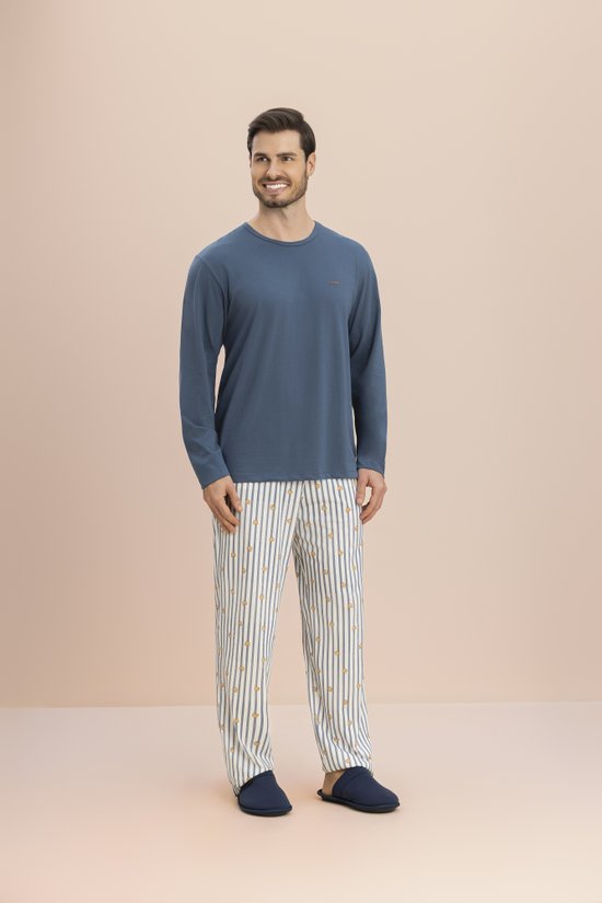 Manga Longa Masculino Malha 100% Algodão Teddy Americano