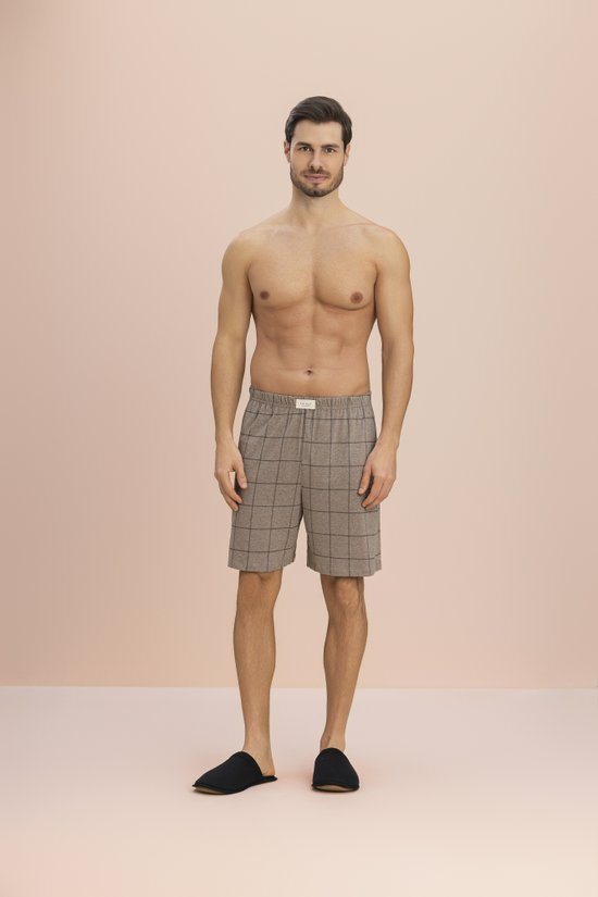 Bermuda Avulsa Masculina Adulto Malha Mocha 
