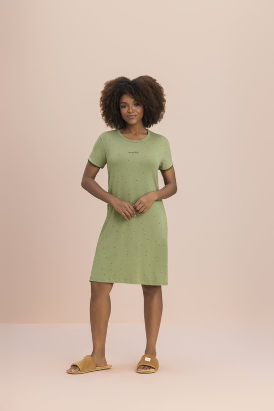 Camisola Manga Curta Feminina Viscose Premium Matcha 