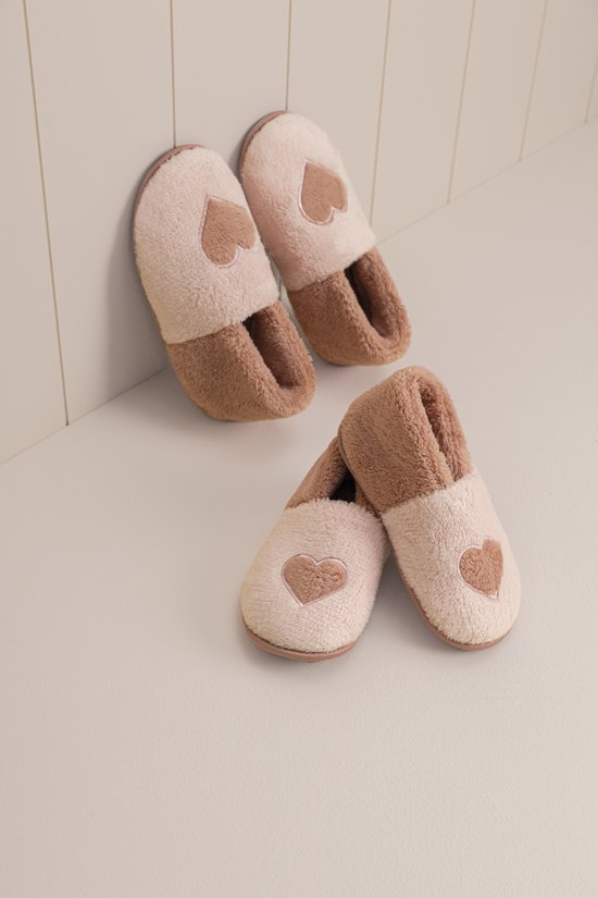 Pantufa Feminina Peluciada Lua Encantada - Família Teddy Laços 