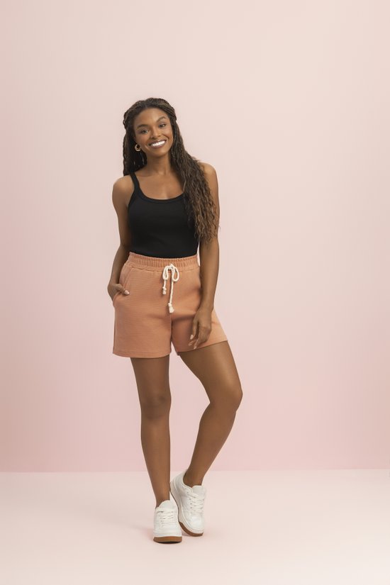 Short Feminino Avulso Malha Wavy Essenciais Lua Encantada