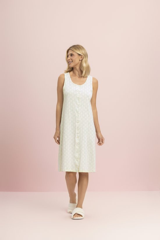 Camisola Regata Feminina Aberta 100% Algodão Frescor Lua Encantada